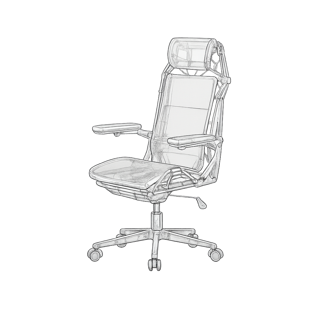 Aerospace-Grade Ergonomic Chair